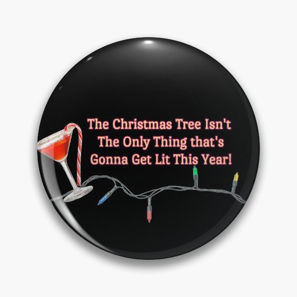 Artikelvorschau, Lit for Christmas / Weihnachtstrinkshirt / Martini / entworfen und verkauft von artenvironments.