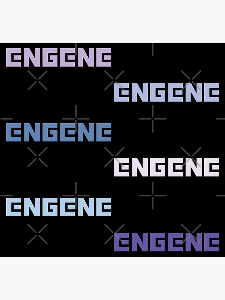 Lámina fotográfica «ENHYPEN ENGENE Lindo paquete de nombres de fandom