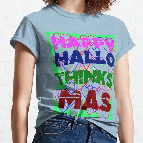 happy hallothanksmas shirts