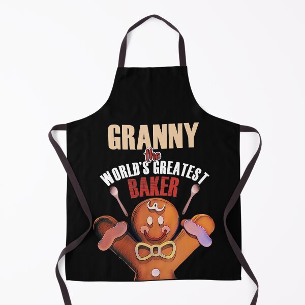 Item preview, Grandma Holiday Baker - Granny The World's Best Baker designed and sold by MoonsmileProd.