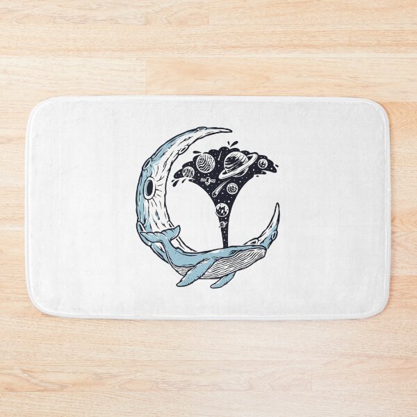 Item preview, Whale Swimming In The Universe designed and sold by Vector Scout Lab.