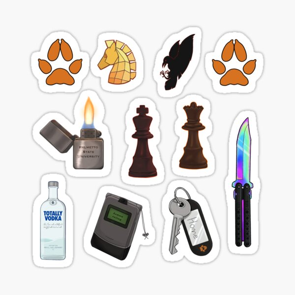 Item preview, Aftg sticker sheet 2 designed and sold by Corvitae.