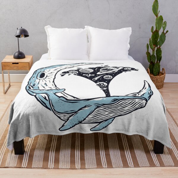 Item preview, Whale Swimming In The Universe designed and sold by Vector Scout Lab.