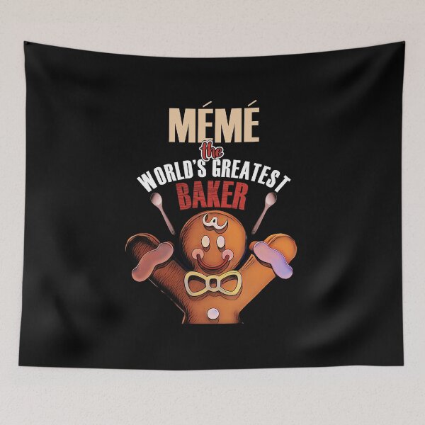 Item preview, Grandma Holiday Baker - MeMe The World's Best Baker designed and sold by MoonsmileProd.