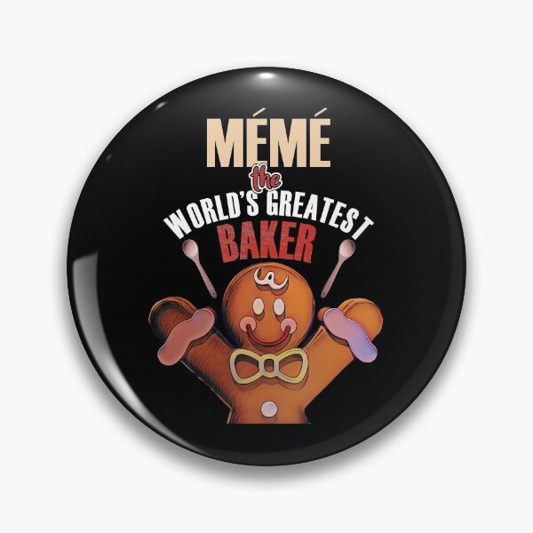 Item preview, Grandma Holiday Baker - MeMe The World's Best Baker designed and sold by MoonsmileProd.