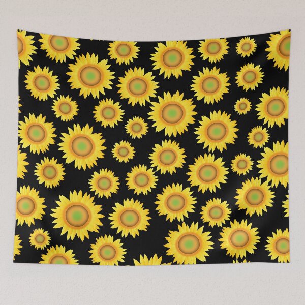 Item preview, Sunflower seamless pattern design designed and sold by Sunflowerforher.