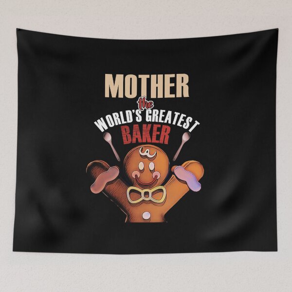 Item preview, Mother Holiday Baker - Mother The World's Best Baker designed and sold by MoonsmileProd.