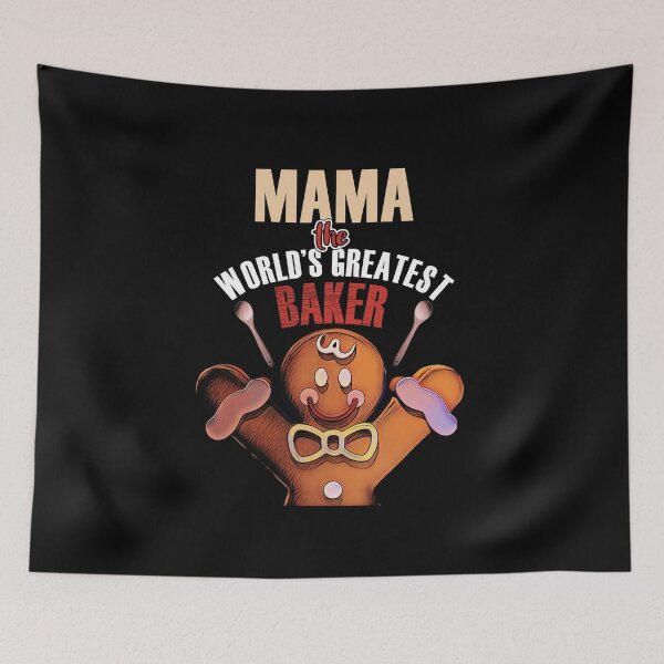 Item preview, Mother Holiday Baker - Mama World's Best Baker designed and sold by MoonsmileProd.