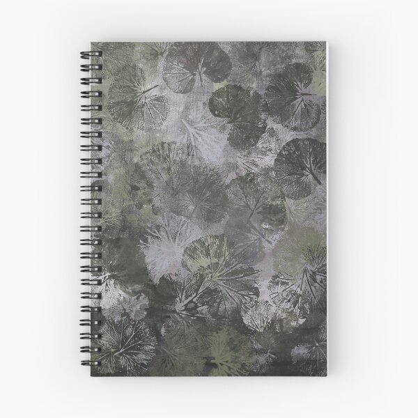 Item preview, Geranium Leaves in winter colours designed and sold by Lucinda Kidney.