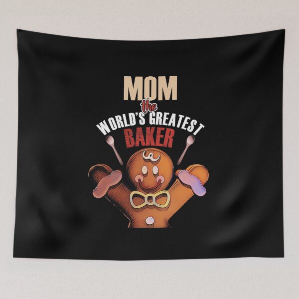 Item preview, Mother Holiday Baker - Mom The World's Best Baker designed and sold by MoonsmileProd.
