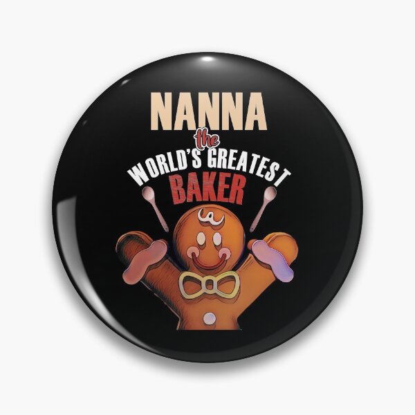 Item preview, Grandma Holiday Baker - Nanna The World's Best Baker designed and sold by MoonsmileProd.