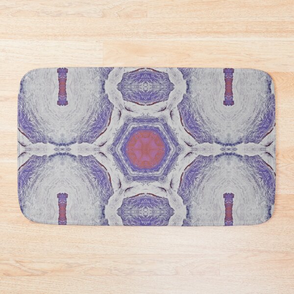 Item preview, White, Pink, and Purple Contemporary Snowflake design  designed and sold by Zen  Goat.