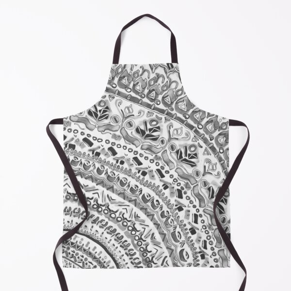 Item preview, Loose Black&White Tribal Pattern designed and sold by TigaTiga.