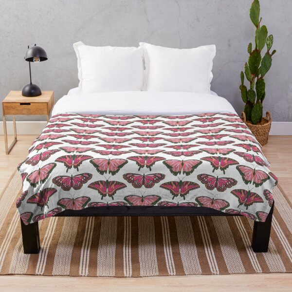 Butterflies Throw Blanket