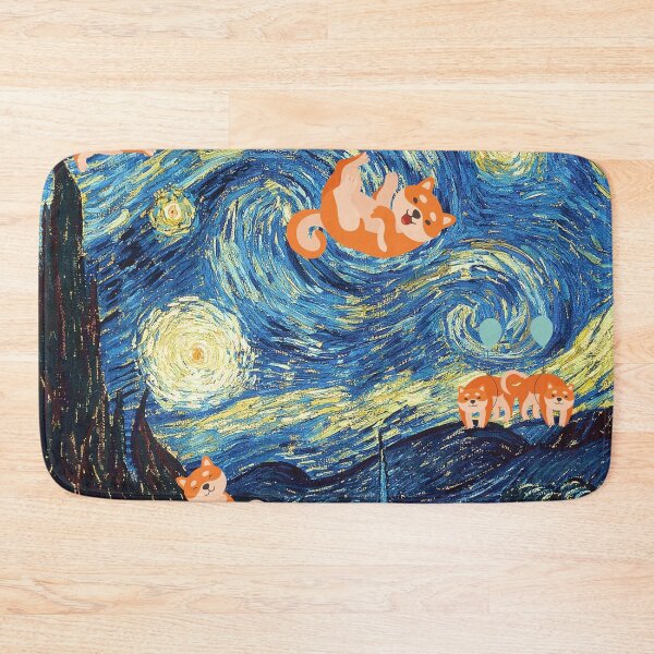 Item preview, Shiba starry night designed and sold by SpicyCherrys.
