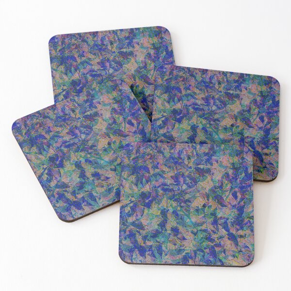 Item preview, Purple,pink,and turquoise  leaves and more leaves designed and sold by Markflow.
