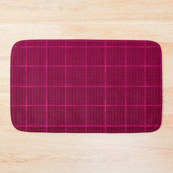 Item preview, Glama Checks Again (Maroon) designed and sold by StudioBoomBoom.