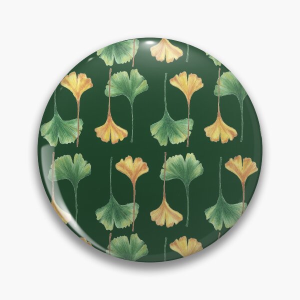 Artikelvorschau, Gingko Biloba verlässt auf grünem Hintergrund entworfen und verkauft von victorsboutique.