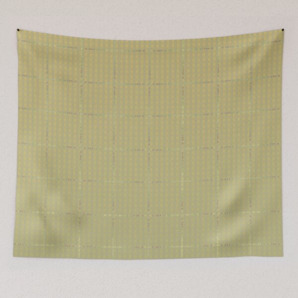 Item preview, Glama Checks Again (Olive) designed and sold by StudioBoomBoom.