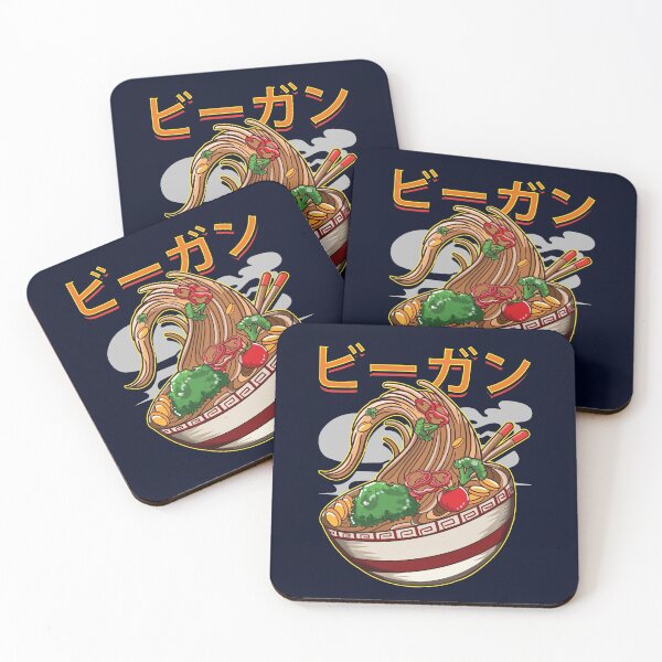 Item preview, Tazón de ramen vegano - con vegano escrito en japonés designed and sold by GreenSlate.