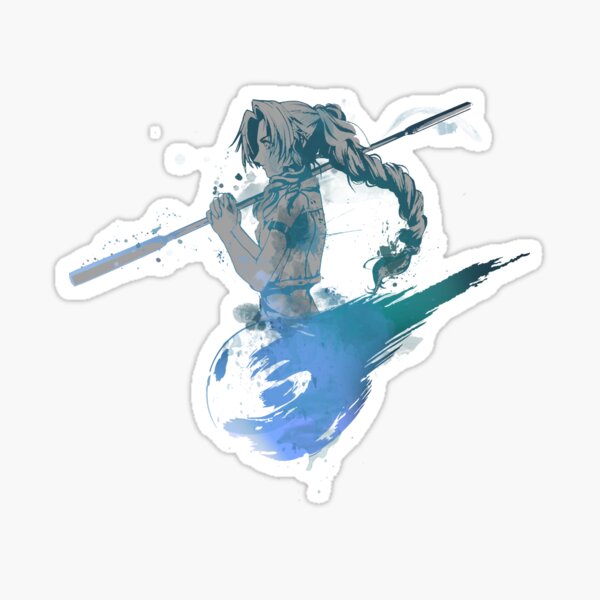 Final Fantasy VII Aerith Sticker