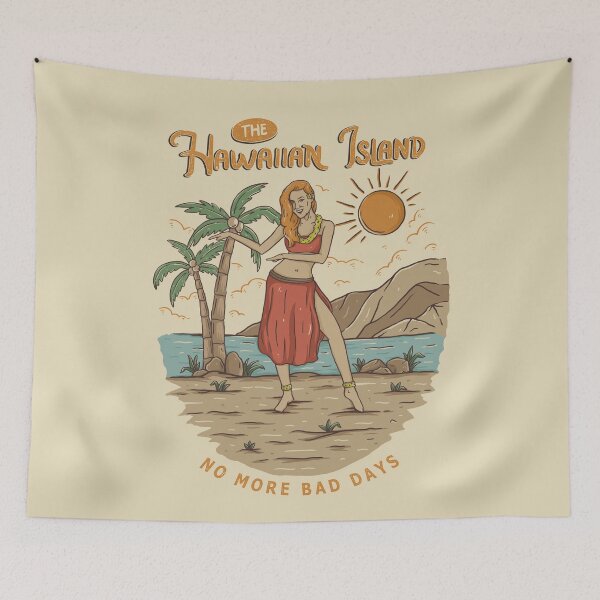 Item preview, The Hawaiian Island designed and sold by Slikfreakartworks.