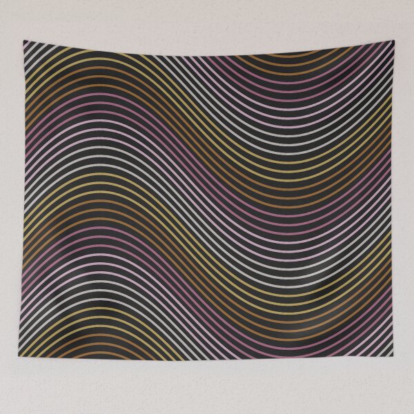 Item preview, Abstract Lines Pattern designed and sold by color-garden.