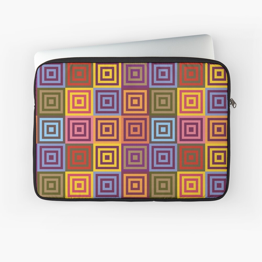 Playfull squares Laptop Sleeve