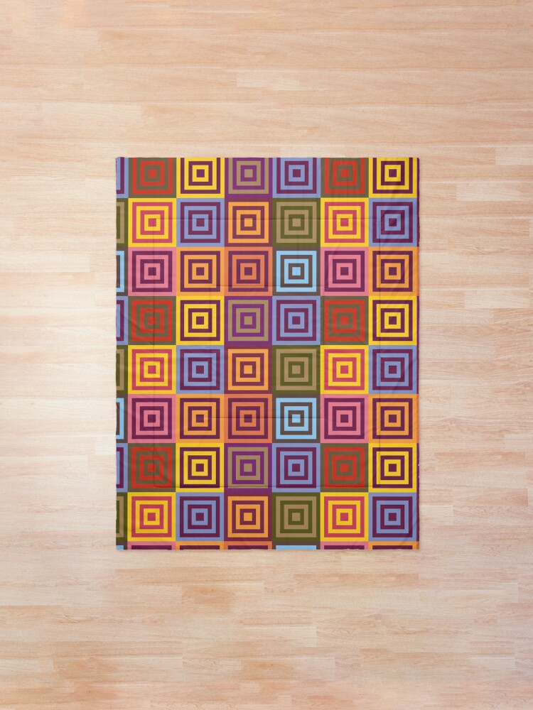 Alternate view of Playfull squares Comforter
