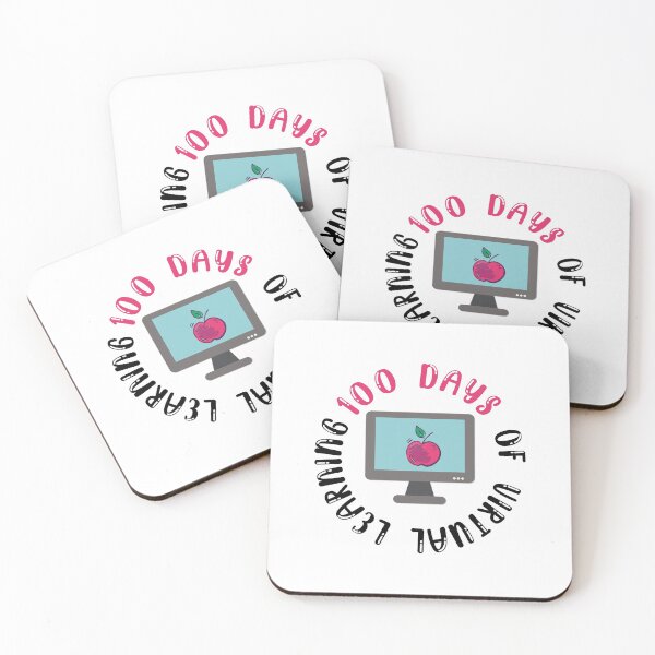 Item preview, 100 Days Of Virtual Learning / 100th Day of Virual School / Happy 100 Days Of School / Virtual Learning / Cute Gift for Boys and Girls / Students / Virual Teacher designed and sold by Chamssou.