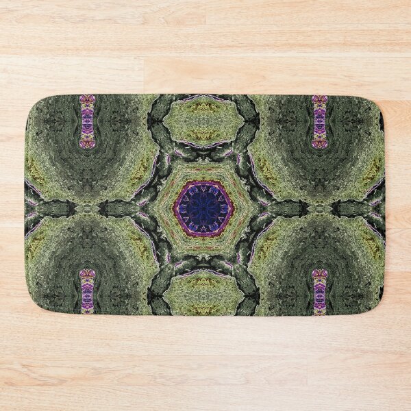 Item preview, Purple and Reptile Green Contemporary Snowflake design  designed and sold by Zen  Goat.