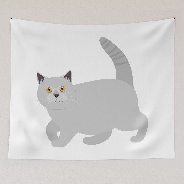 Item preview, British Shorthair Cat designed and sold by lulululupaint.