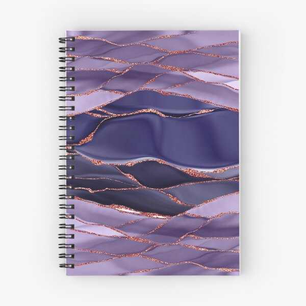 Item preview, Thunderstorm Purple Faux Marble Ocean designed and sold by MysticMarble.