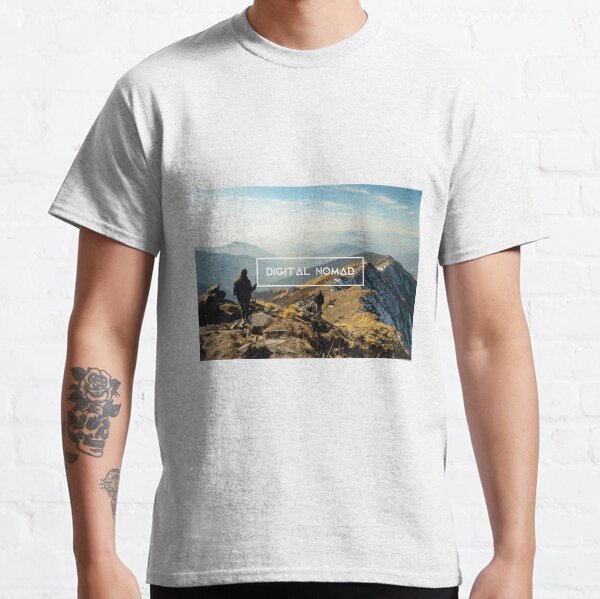 Nómada digital: Himalaya Camiseta clásica