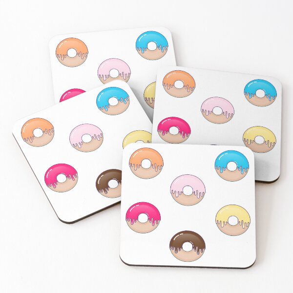 Item preview, Colorful Donuts with Icing designed and sold by color-garden.