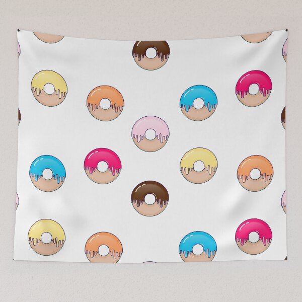 Item preview, Colorful Donuts with Icing designed and sold by color-garden.
