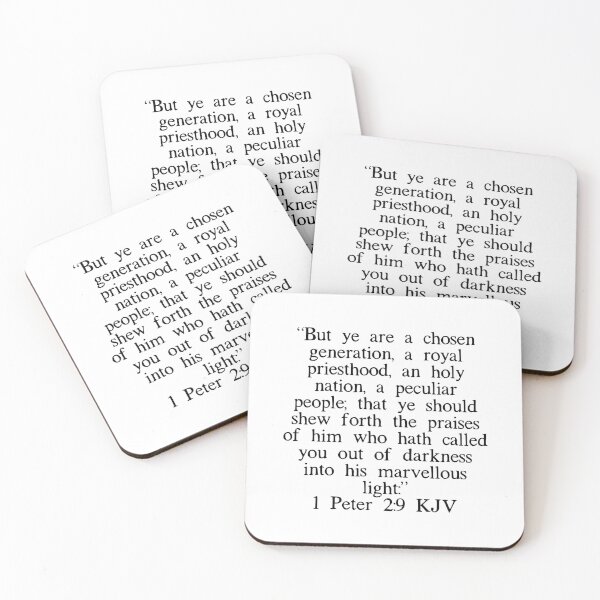 Item preview, 1 Peter 2:9 KJV designed and sold by IBMClothing.