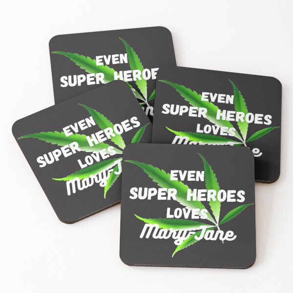 Item preview, Weed Lover Even super heroes loves mary-jane designed and sold by Hypnotees.