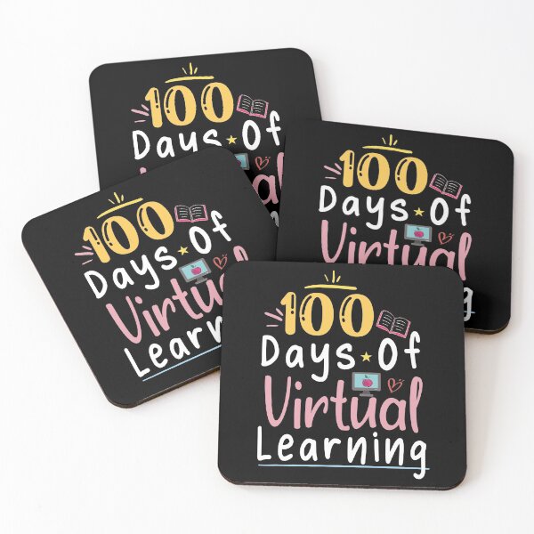 Item preview, 100 Days Of Virtual Learning / 100th Day of Virual School / Happy 100 Days Of School / Virtual Learning / Cute Gift for Boys and Girls / Students / Virual Teacher designed and sold by Chamssou.