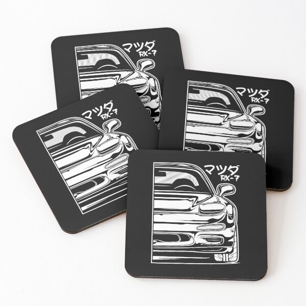 Item preview, Mazda RX-7 (White print) designed and sold by idrdesign.