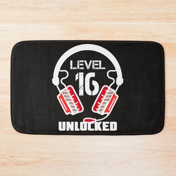 Item preview, Level 16 Unlocked Video Gamer Headset  designed and sold by Maka4.