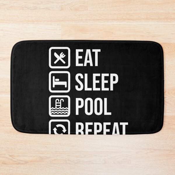 Item preview,  Eat Sleep Pool Repeat designed and sold by tripanthias.