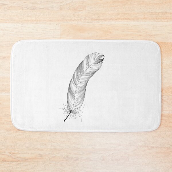 Item preview, Black and White Feather designed and sold by MamaODea.