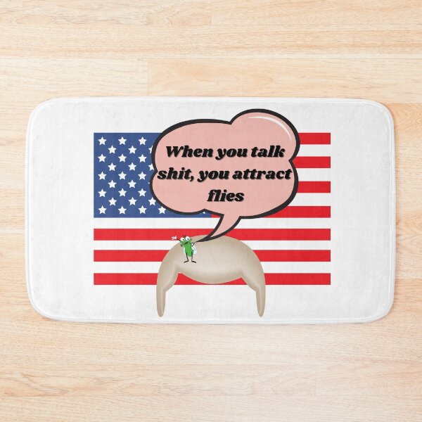 Item preview, When you talk shit, you attract flies designed and sold by Yesmalady.