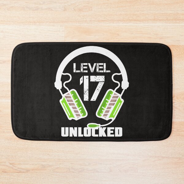 Item preview, Level 17 Unlocked Video Gamer Headset  designed and sold by Maka4.