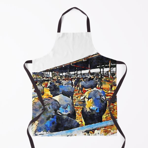 Item preview, Buffaloes in the stall designed and sold by Giuseppe Cocco.
