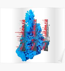 Proud Guns - Blue Gamer Poster