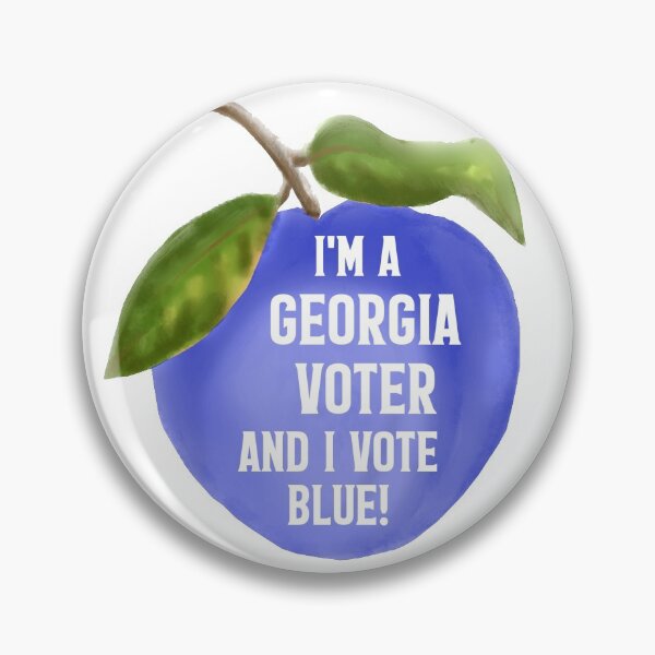 Item preview, I'm a Georgia voter and I vote blue! designed and sold by Wendi Dunlap.