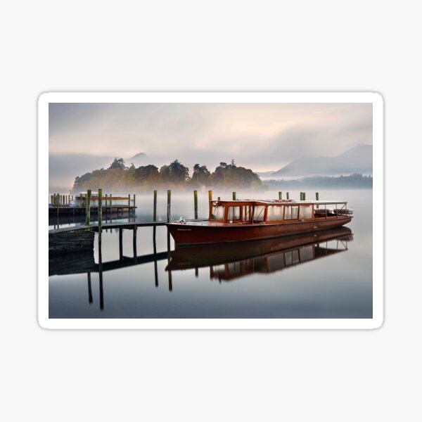 Item preview, Autumnal Mist at Derwentwater English Lake District designed and sold by Martin Lawrence.