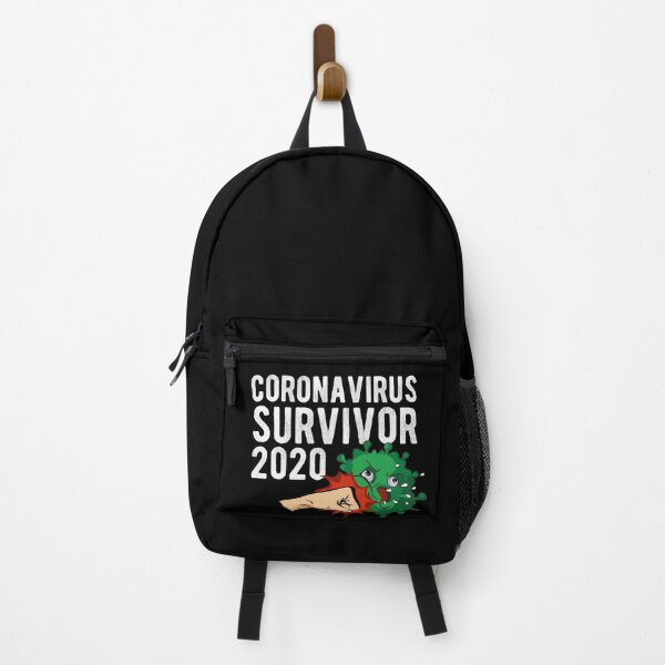 Item preview, Coronavirus Survivor 2020 poster with Covid-19 virus gem gets slapped designed and sold by Blackmode.